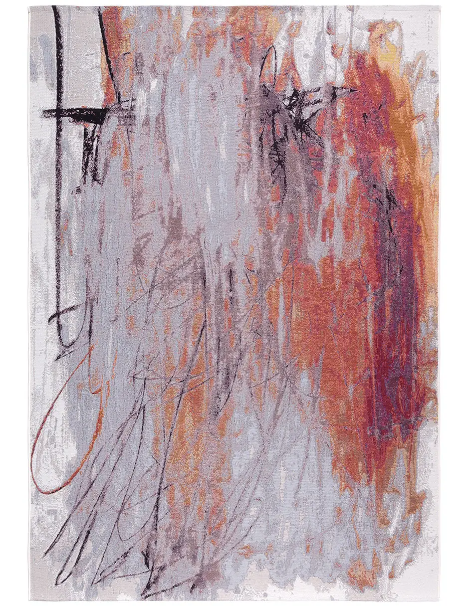 Tapete Oleo 02 Multi Naranja