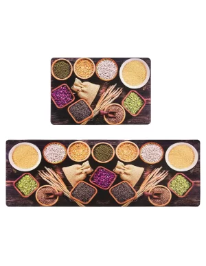 Set de Tapetes de Cocina Antifatiga